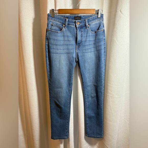 Talbots Straight Leg Jeans In Shore Wash Size 2 Petite 0336 - Picture 2 of 13